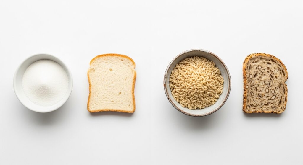 alimentos-com-carboidratos-bons-1024x559 Carboidrato Engorda? Desvende os Mitos e Aprenda a Usar esse Nutriente a seu Favor