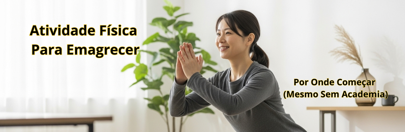 Atividade Física para Emagrecer: Por Onde Começar (Mesmo Sem Academia)